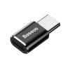 Baseus Micro USB-C - USB adapter (fekete)