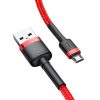 Baseus Cafule 2.4A USB-Mikro USB kábel 1m (piros)