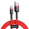 Baseus Cafule USB-Micro-USB kábel, 1.5A, 2 m (piros)