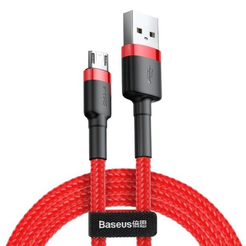 Baseus Cafule USB-Micro-USB kábel, 1,5A, 2 m (piros)