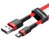 Baseus Cafule USB-Micro-USB kábel, 1,5A, 2 m (piros)