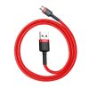 Baseus Cafule USB-Micro-USB kábel, 1.5A, 2 m (piros)