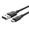 UGREEN micro USB kábel, QC 3.0, 2.4A, 1.5m (fekete)