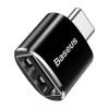 Baseus USB-USB Type-C 2.4A adapter (fekete)