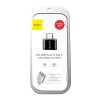 Baseus USB-USB Type-C 2.4A adapter (fekete)