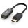 UGREEN MM137 DisplayPort - HDMI Adapter kábel, 4K (fekete)