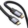 Baseus Enjoyment Series HDMI 2.0 kábel, 4K, 3D, 2 m (fekete-szürke)