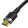 Baseus Cafule HDMI 2.0 kábel, 4K, 3D, 2 m (fekete-szürke)