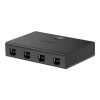 UGREEN 30345 USB 2.0 2x1 USB KVM kapcsoló (fekete)