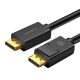 UGREEN DP102 DisplayPort-DisplayPort kábel, 4K, 3D, 3m (fekete)