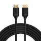 Baseus HDMI 2.0 kábel, 4K 60Hz, 3D, HDR, 18Gbps, 5m (fekete)