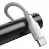 Baseus Simple Wisdom USB-USB-C kábel, 40W, 5A, 1,5m, 2db (fehér)