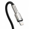 Baseus Cafule USB-C-Lightning kábel, PD, 20 W, 2 m (fekete)