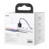 Baseus Super Si USB-C gyorstöltő, 20W, 1 m-es USB-C-Lightning kábellel (fekete)