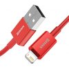 Baseus Superior sorozat USB-villany kábel, 2,4 A, 1 m (piros)