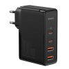 Baseus GaN2 Pro fali töltő, 2x USB + 2x USB-C, 100W, EU (fekete)