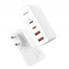 Baseus GaN2 Pro fali töltő, 2x USB + 2x USB-C, 100W, EU (fehér)