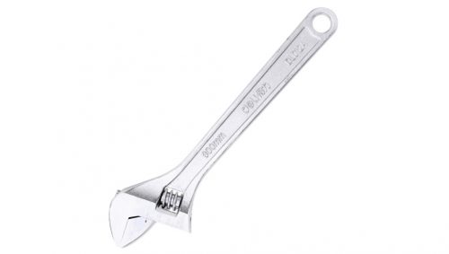 Deli Tools EDL012A, 12 állítható csavarkulcs (ezüst)