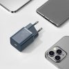 Baseus Super Si gyorstöltő 1C 20W, 1 m-es USB-C-Lightning kábellel (kék)