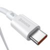 Baseus Superior Series USB-C-USB-C kábel, 100 W, 1 m (fehér)