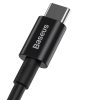 Baseus Superior Series USB-C-USB-C kábel, 100 W, 2 m (fekete)