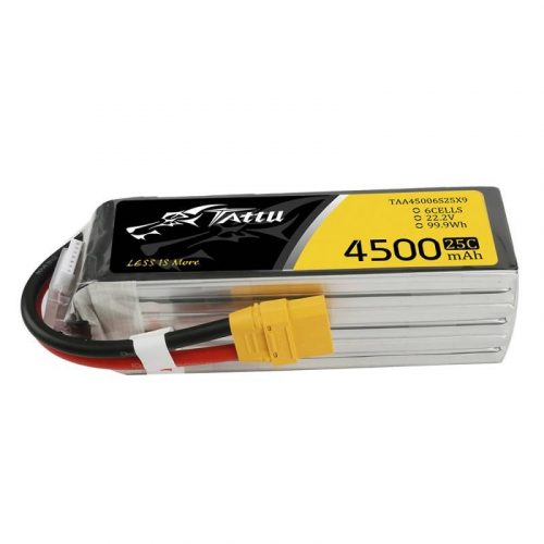 Tattu 4500mAh 22,2V 25C 6S1P XT90 akkumulátor