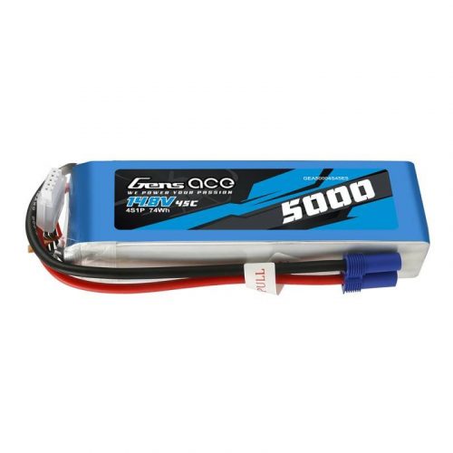 Gens Ace 5000mAh 14.8V 45C 4S1P akkumulátor