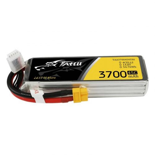 Tattu 3700mAh 14.8V 45C 4S1P akkumulátor