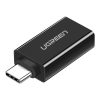 UGREEN US173 USB-A 3.0 USB-C 3.1 adapter (fekete)