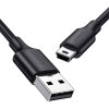 UGREEN US132 USB-mini USB kábel, 2m (fekete)