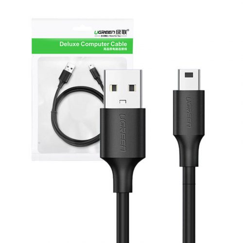 UGREEN US132 USB-mini USB kábel, 1,5 m (fekete)