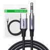 UGREEN CM450 USB-C 3,5 mm-es mini jack 3,5 mm-es AUX kábel, 1 m (fekete)