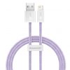 Baseus Dynamic USB-világítás kábel, 2,4A, 1m (lila)