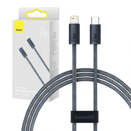 Baseus Dynamic Series USB-C-világítás kábel, 20W, 1m (szürke)