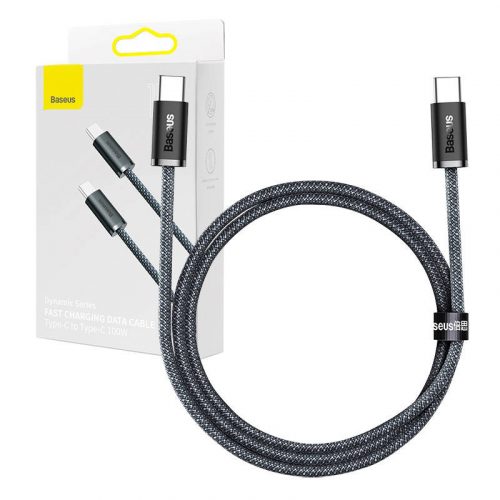 Baseus Dynamic Series USB-C-USB-C kábel, 100W, 1m (szürke)