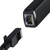 Baseus Lite sorozat USB-RJ45 hálózati adapter (fekete)