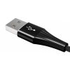 VFAN X16 3w1 USB-C/Lightning/Micro 3.5A 1.5m USB kábel (czarny)