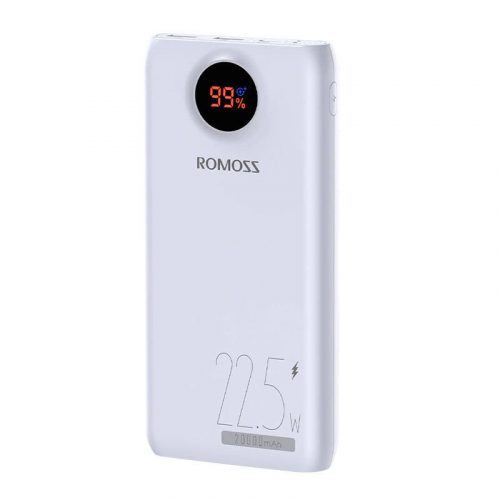 Romoss SW20PF Powerbank,20000mAh, 22.5W (fehér)