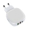 Wall charger LDNIO A3510Q, 2x USB + USB-C, PD + QC 3.0, 32W (white)