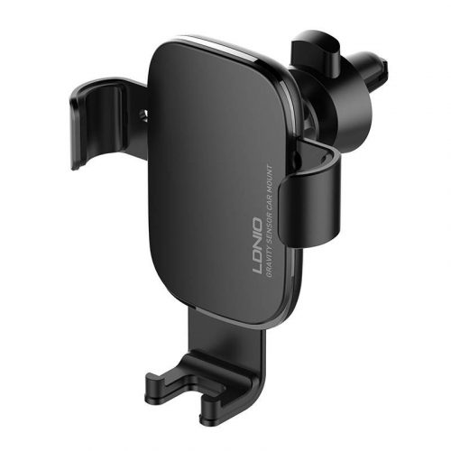 Gravity car holder for LDNIO MG10 phone (black)