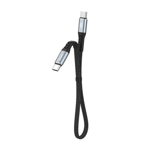 USB-C to USB-C Dudao 100W PD 0.23m cable (black)