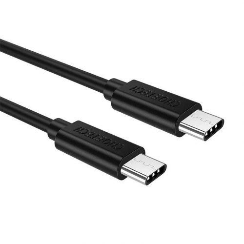 USB-C USB-C kábel Choetech, 1m (fekete)