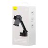 Baseus Easy Control Clamp Autós telefontartó tapadókoronggal (fekete)