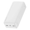 Baseus Bipow Powerbank, 30000mAh, 15W (fehér)