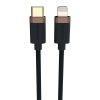 Duracell USB-C cable for Lightning 1m (Black)