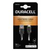 Kábel USB Lightning Duracell 1m (fekete)