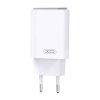 XO L90B Wall Charger, USB-C, PD 20W + QC 3.0 18W (White)