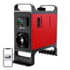 Parking heater HCALORY HC-A02, 8 kW, Diesel, Bluetooth (red)