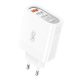 Wall Charger XO L100 USB QC 3.0 + 3x USB 2.4A 18W(white)