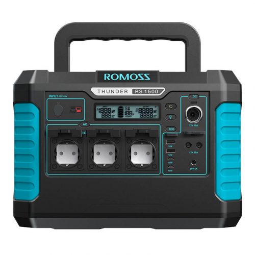 Thunder Series Portable Power Station Romoss RS1500, 1500W, 1328Wh